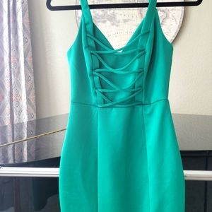 Green dress